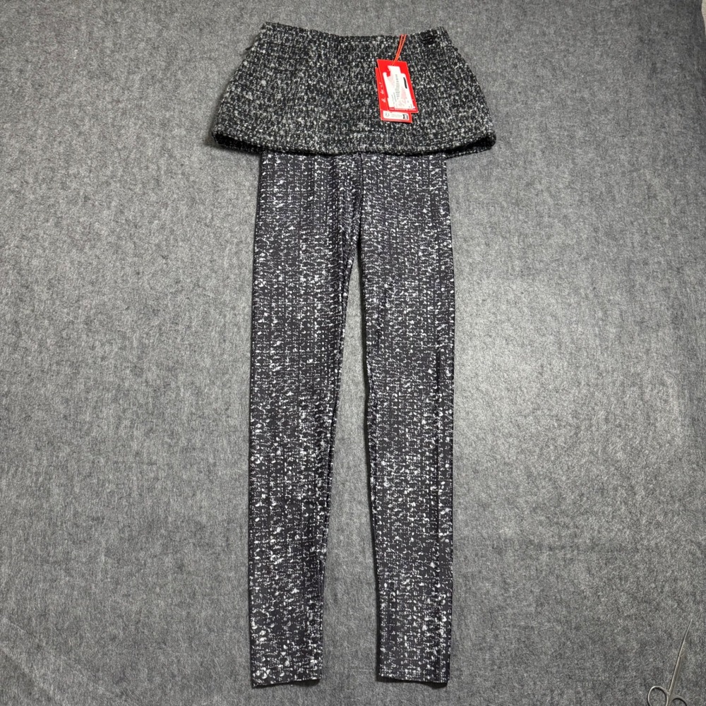 NEW Diesel P-Hour Skirted Leggings Patterned Trousers 80EPCS9XXA Size 36
